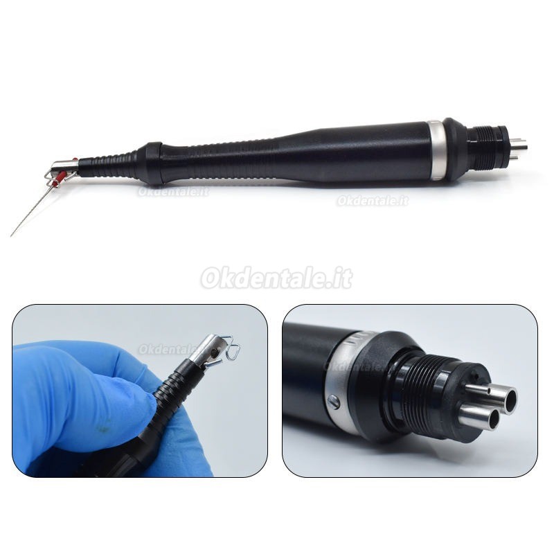 Manipolo ad aria sonica endo dentale con 2 scatole aghi per lima endodontica